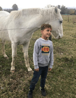 Benjamin Loves Horses